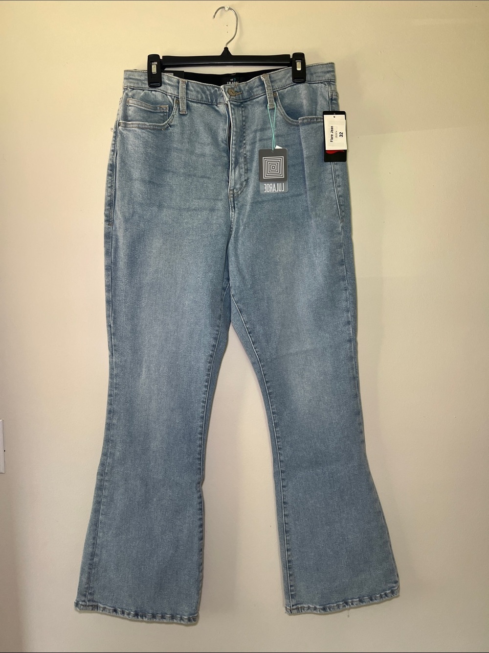 LuLaRoe Light Blue Flare Leg Jeans